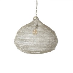 HANGING LAMP WIRE SILVER IRON 65 
